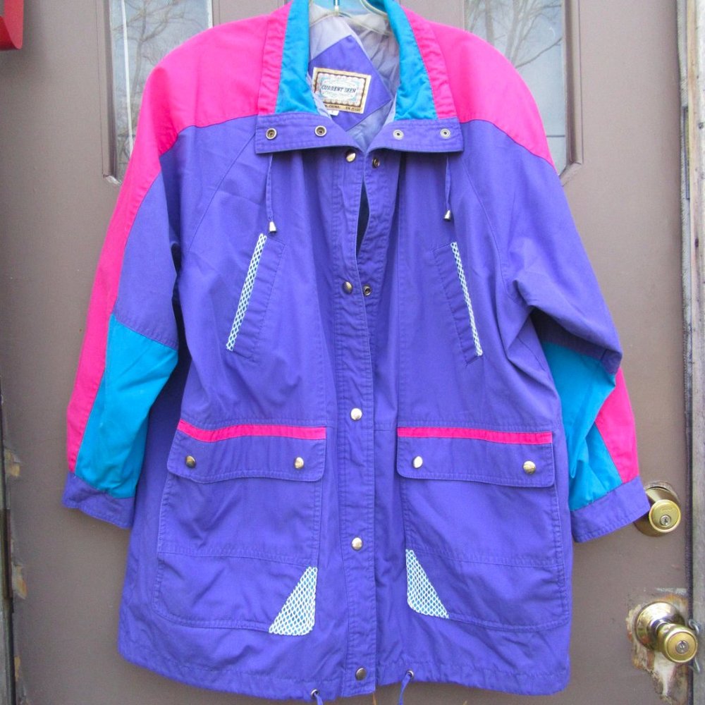VINTAGE Current Seen Women's Jacket / Windbreaker